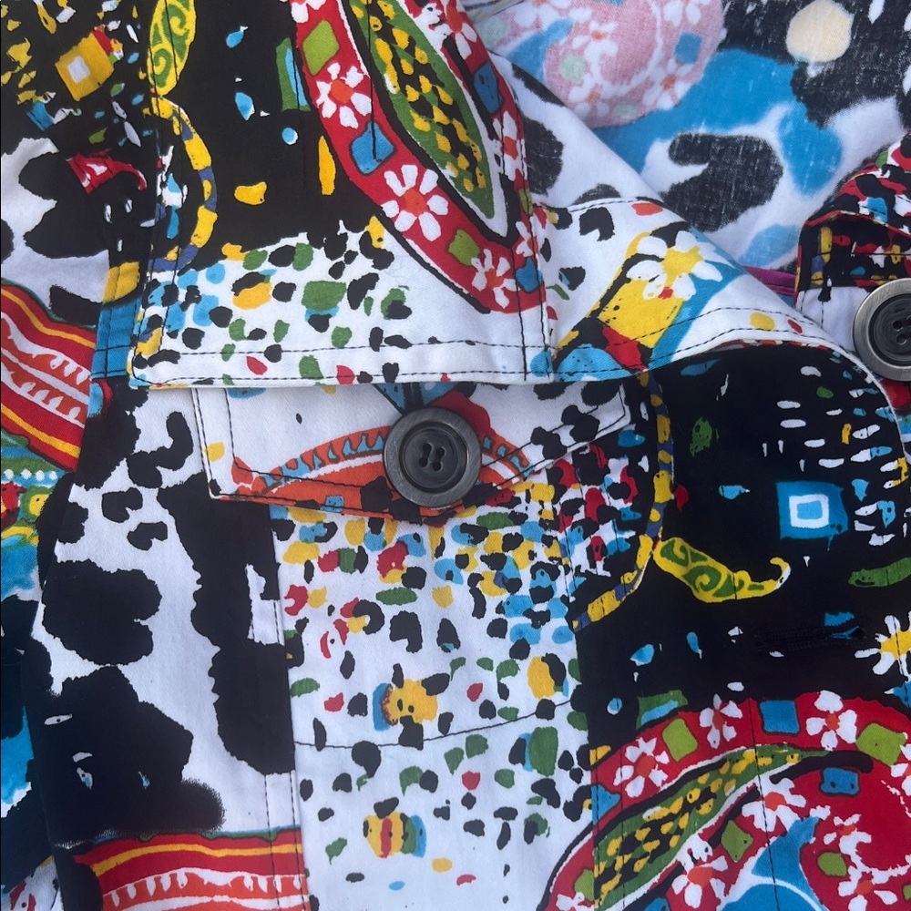 Patchington Multicolor Patchwork Jacket - image 4